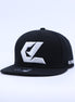 GLOIR Rhinestone Monogram Cap