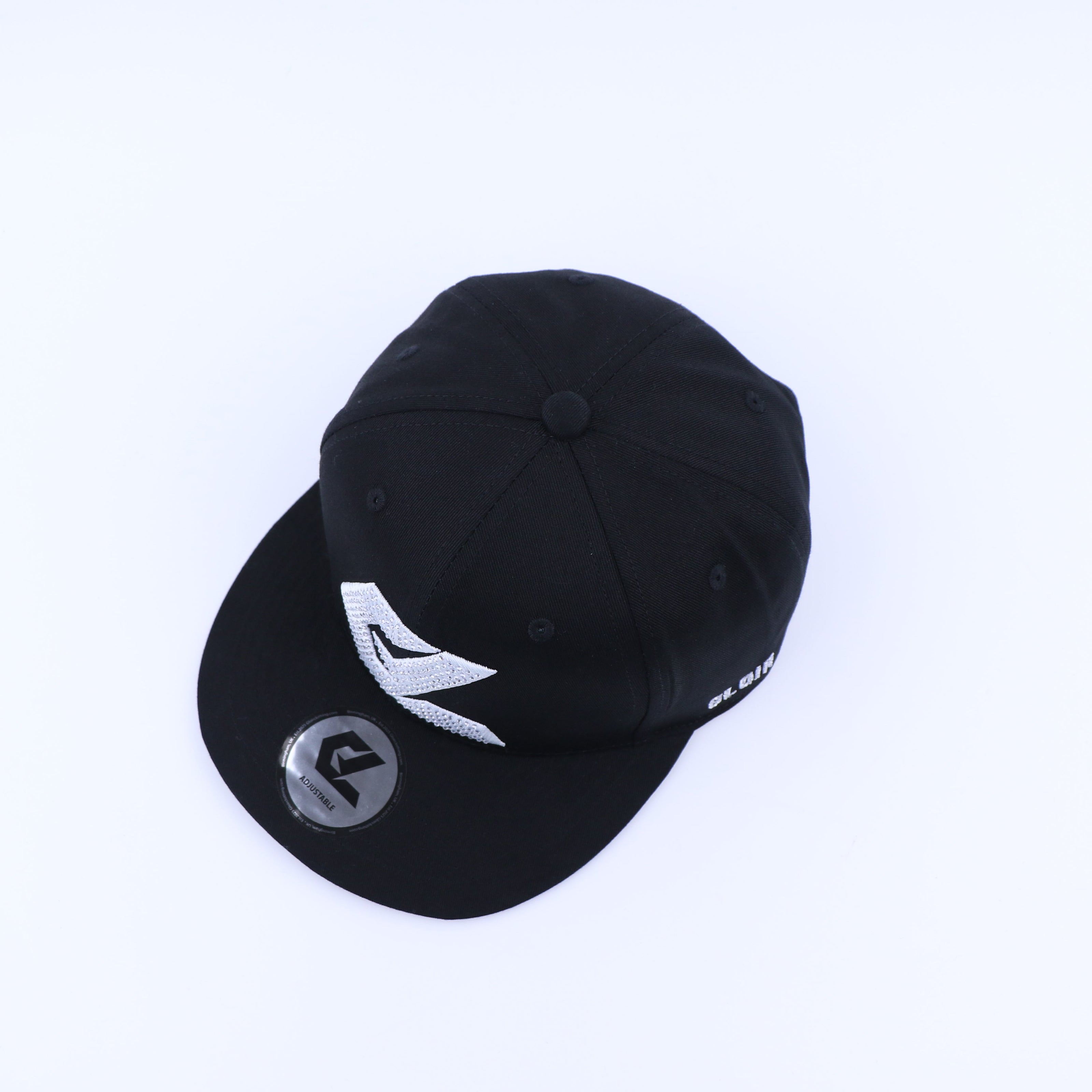 GLOIR Rhinestone Monogram Cap