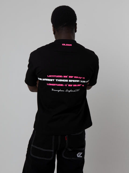 GLOIR Puff Vertical Signature Tee