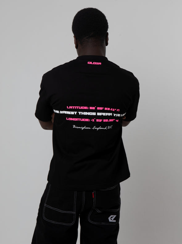 GLOIR Puff Vertical Signature Tee
