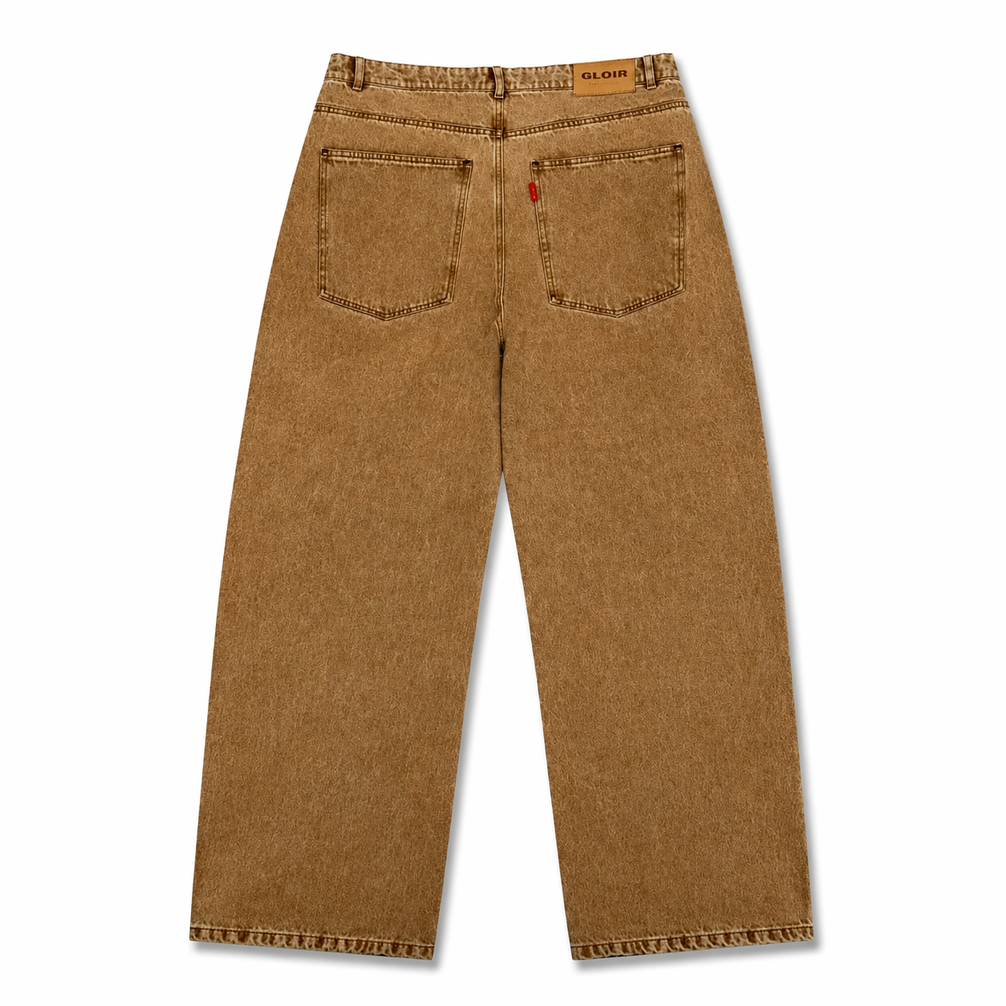 GLOIR Varsity Denim – Sand Edition